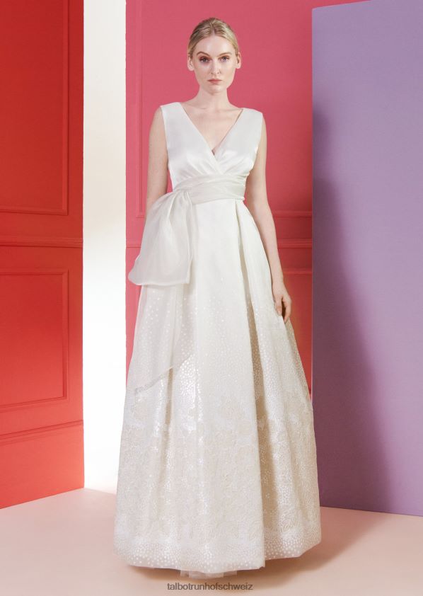 8NNJJV379 Kleidung Elfenbein Frauen Talbot Runhof Brautkleid godleik1