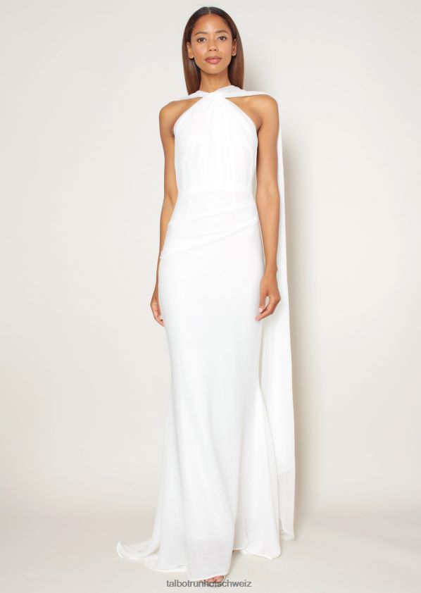 8NNJJV382 Kleidung Weiß Frauen Talbot Runhof Abendkleid coppelia3
