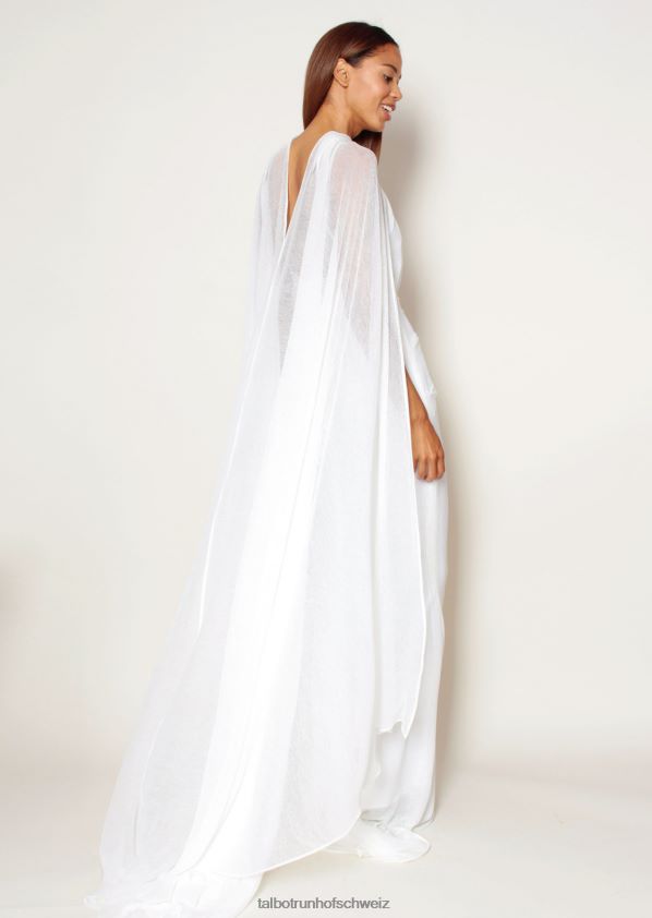 8NNJJV382 Kleidung Weiß Frauen Talbot Runhof Abendkleid coppelia3