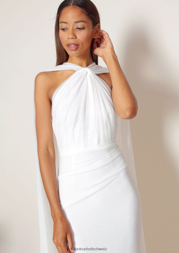 8NNJJV382 Kleidung Weiß Frauen Talbot Runhof Abendkleid coppelia3