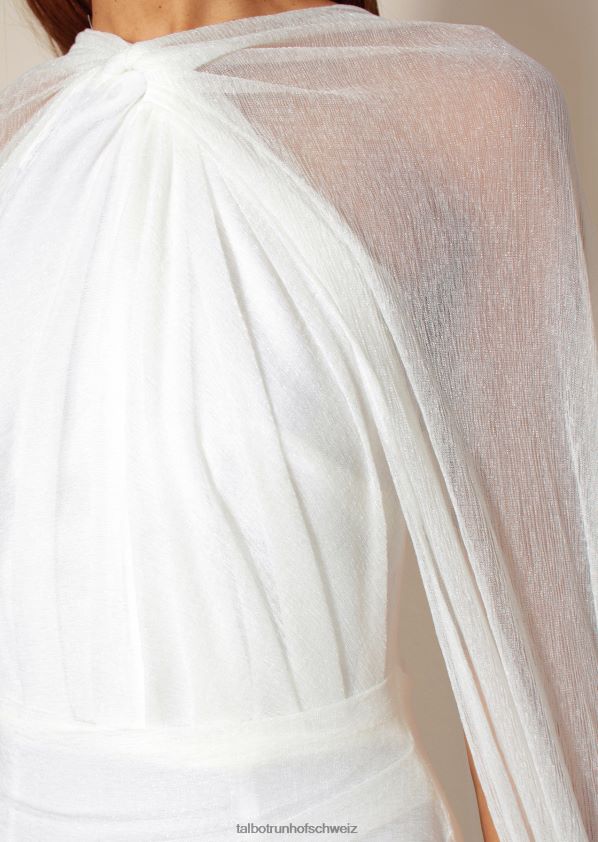 8NNJJV382 Kleidung Weiß Frauen Talbot Runhof Abendkleid coppelia3