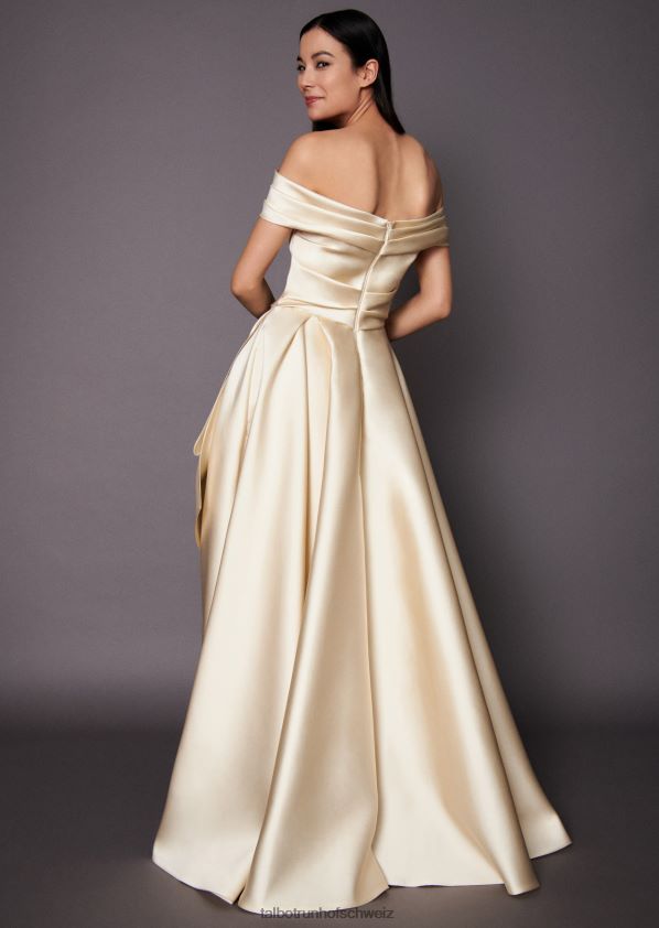 8NNJJV384 Kleidung Elfenbeinweiß Frauen Talbot Runhof Hochzeitskleid cordero1
