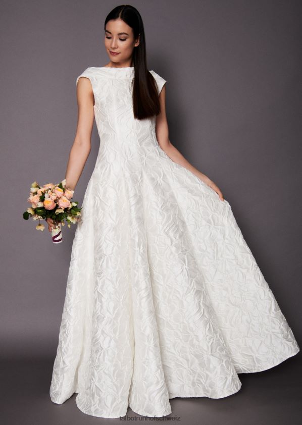 8NNJJV388 Kleidung Weiß Frauen Talbot Runhof Hochzeitskleid covana1