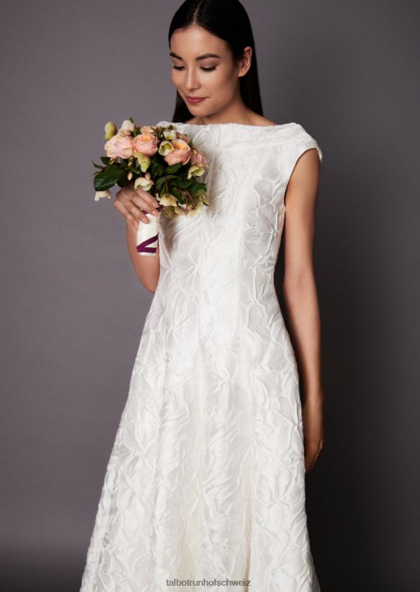 8NNJJV388 Kleidung Weiß Frauen Talbot Runhof Hochzeitskleid covana1