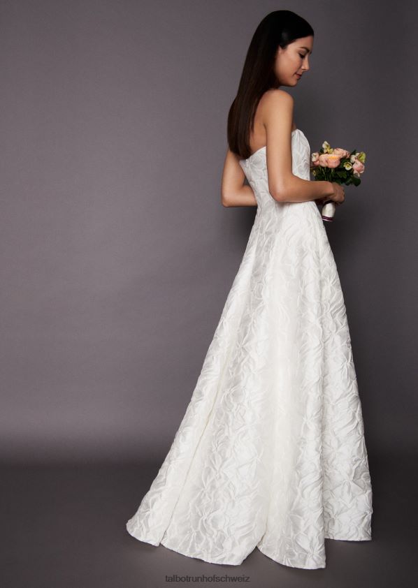 8NNJJV391 Kleidung Weiß Frauen Talbot Runhof Hochzeitskleid Colatina1