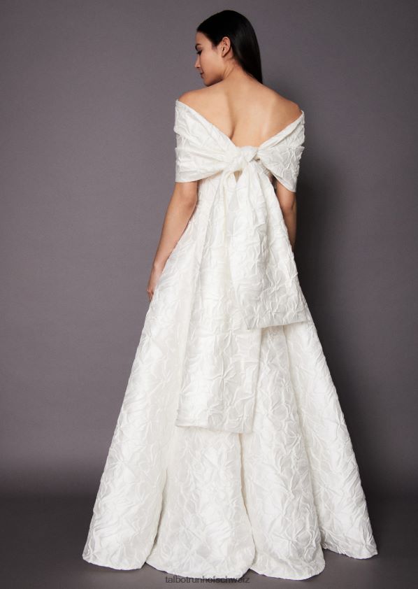8NNJJV391 Kleidung Weiß Frauen Talbot Runhof Hochzeitskleid Colatina1