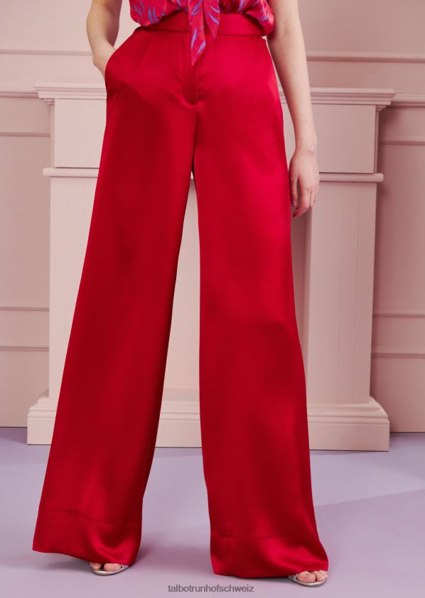 8NNJJV325 Kleidung Scharlachrot Frauen Talbot Runhof Hose kili2