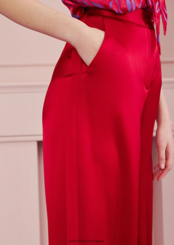 8NNJJV325 Kleidung Scharlachrot Frauen Talbot Runhof Hose kili2