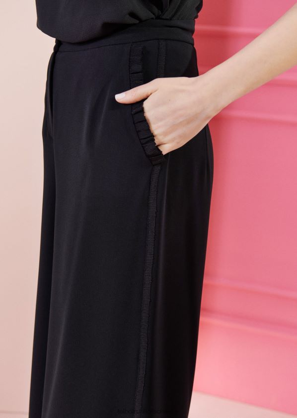8NNJJV333 Kleidung Schwarz Frauen Talbot Runhof Hose cirillo1