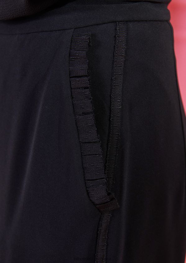 8NNJJV333 Kleidung Schwarz Frauen Talbot Runhof Hose cirillo1