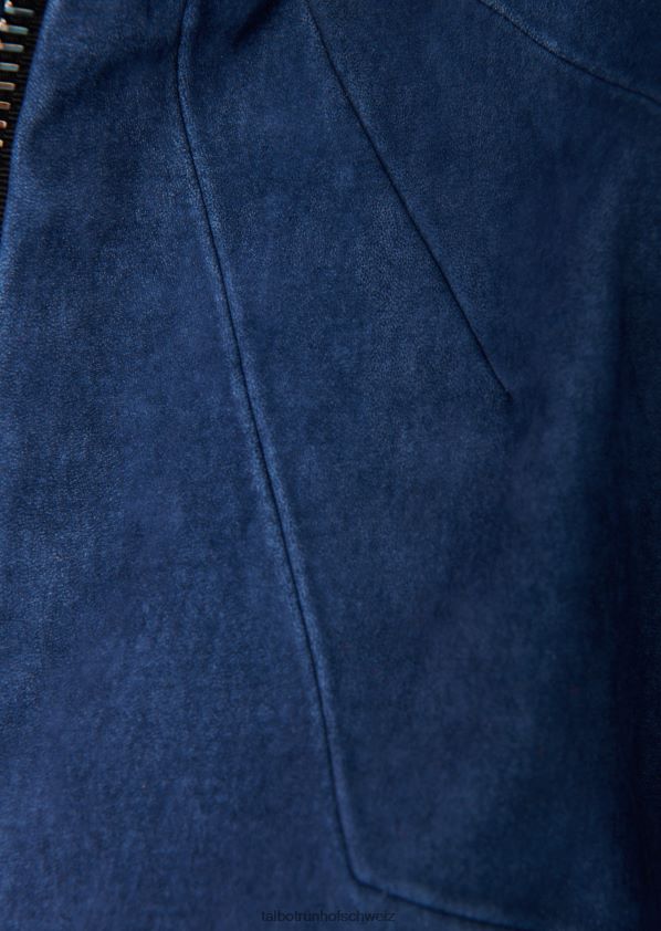 8NNJJV358 Kleidung Indigo Blau Frauen Talbot Runhof Jacke Fusion1