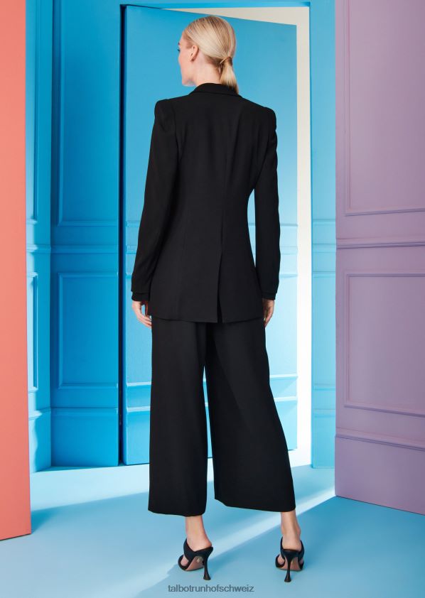 8NNJJV373 Kleidung Schwarz Frauen Talbot Runhof Blazer Rush3