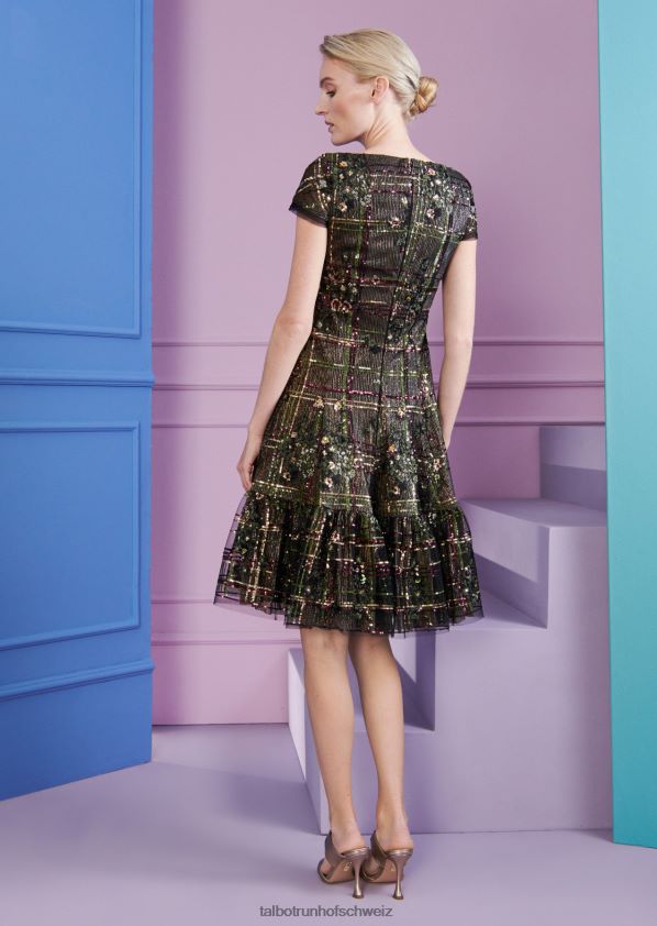 8NNJJV151 Kleidung jägergrün Frauen Talbot Runhof Cocktailkleid Fontelina9