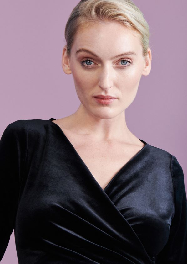 8NNJJV153 Kleidung Schwarz Frauen Talbot Runhof Cocktailkleid Gomyway1