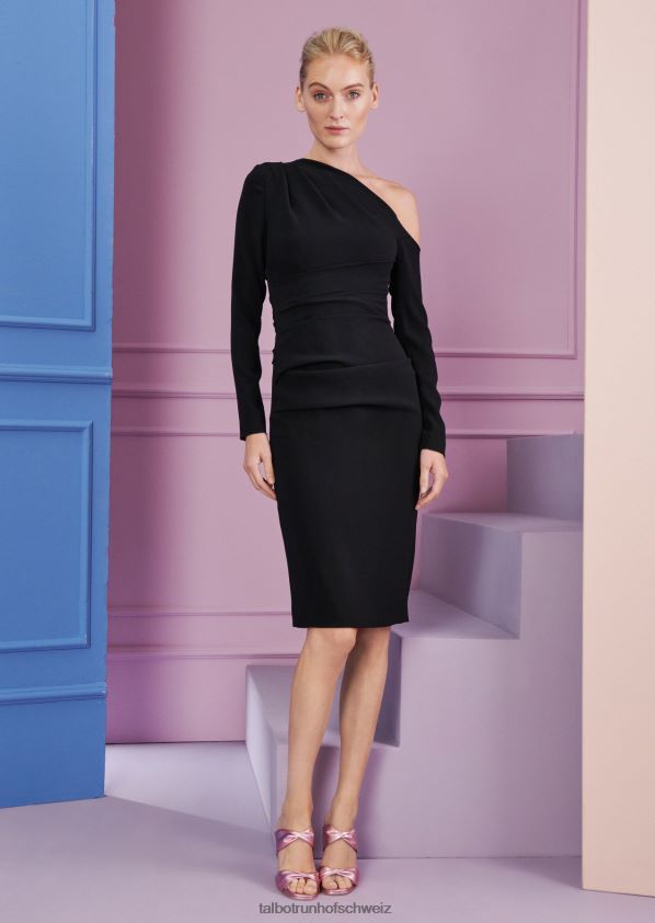 8NNJJV162 Kleidung Schwarz Frauen Talbot Runhof Cocktailkleid kostbar1