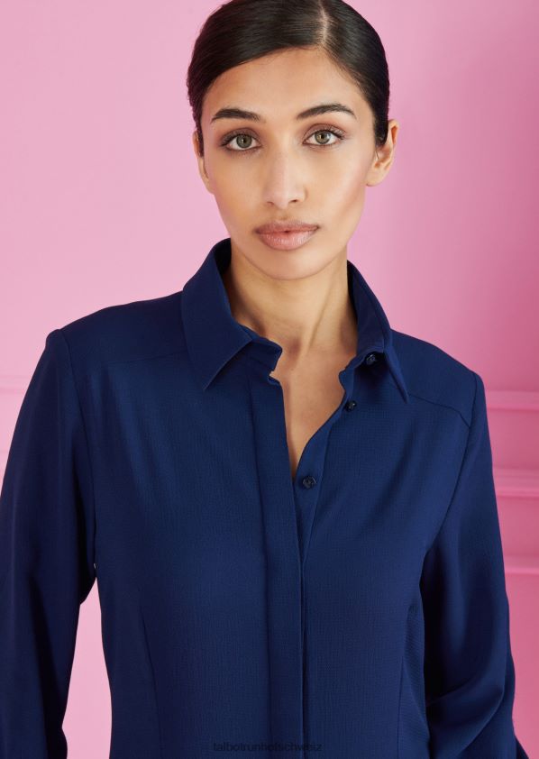 8NNJJV164 Kleidung königliches Marineblau Frauen Talbot Runhof Tageskleid dobino1