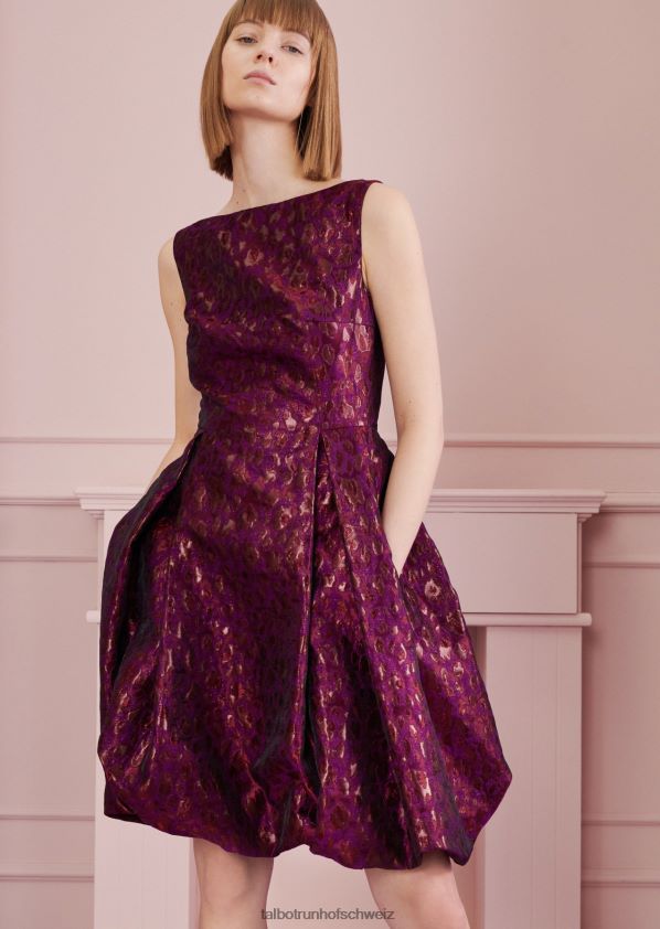 8NNJJV169 Kleidung fuchsiarot Frauen Talbot Runhof Cocktailkleid coraly5