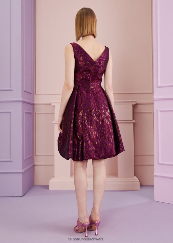 8NNJJV169 Kleidung fuchsiarot Frauen Talbot Runhof Cocktailkleid coraly5