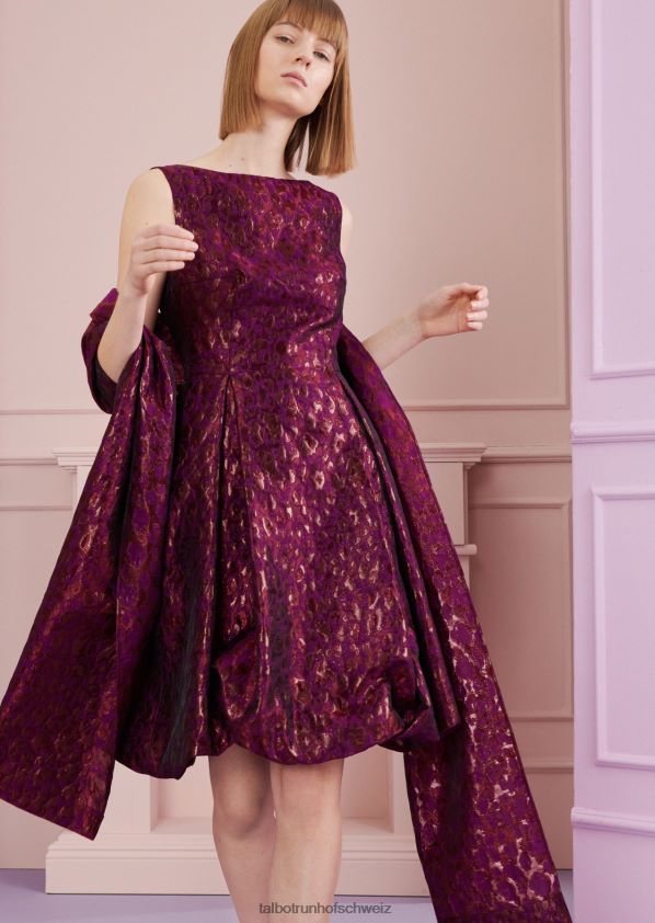 8NNJJV169 Kleidung fuchsiarot Frauen Talbot Runhof Cocktailkleid coraly5
