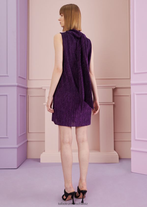 8NNJJV181 Kleidung Glyzinienrosa Frauen Talbot Runhof Minikleid donroy9