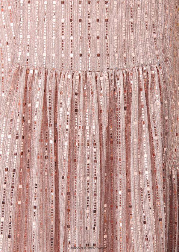 8NNJJV184 Kleidung Marmorrosa Frauen Talbot Runhof Cocktailkleid folkloristisch4