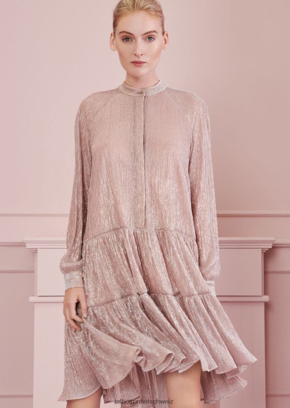 8NNJJV185 Kleidung erröten rosa Frauen Talbot Runhof Cocktailkleid Gondolat2