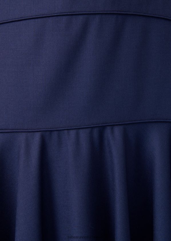 8NNJJV187 Kleidung Mitternachtsblau Frauen Talbot Runhof Tageskleid gotinga2