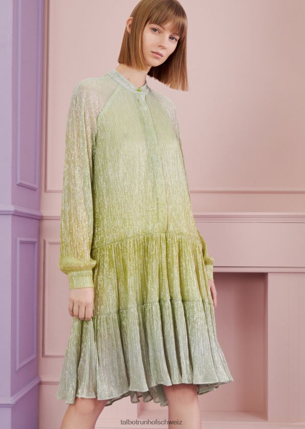 8NNJJV199 Kleidung lindgelb Frauen Talbot Runhof Cocktailkleid Gondolat2