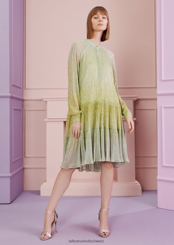 8NNJJV199 Kleidung lindgelb Frauen Talbot Runhof Cocktailkleid Gondolat2