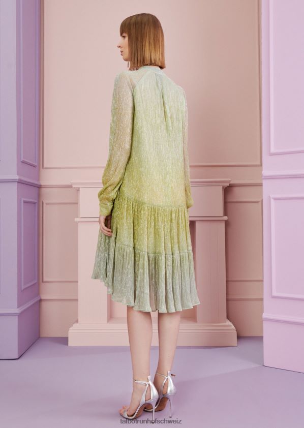 8NNJJV199 Kleidung lindgelb Frauen Talbot Runhof Cocktailkleid Gondolat2