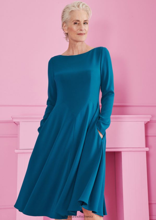 8NNJJV202 Kleidung Galapagosblau Frauen Talbot Runhof Tageskleid coswig6
