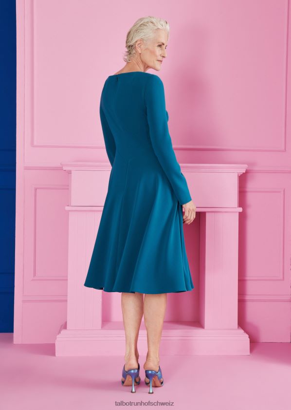 8NNJJV202 Kleidung Galapagosblau Frauen Talbot Runhof Tageskleid coswig6