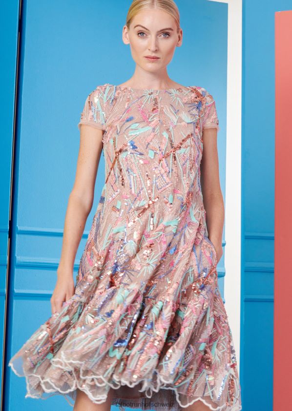 8NNJJV210 Kleidung seeschaumgrün Frauen Talbot Runhof Cocktailkleid Fontelina13