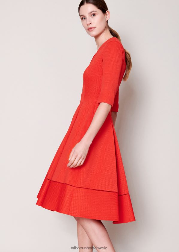 8NNJJV214 Kleidung cerise Frauen Talbot Runhof Tageskleid torin6