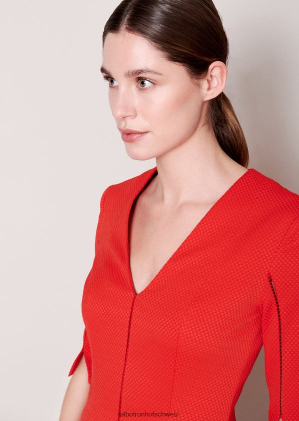 8NNJJV214 Kleidung cerise Frauen Talbot Runhof Tageskleid torin6