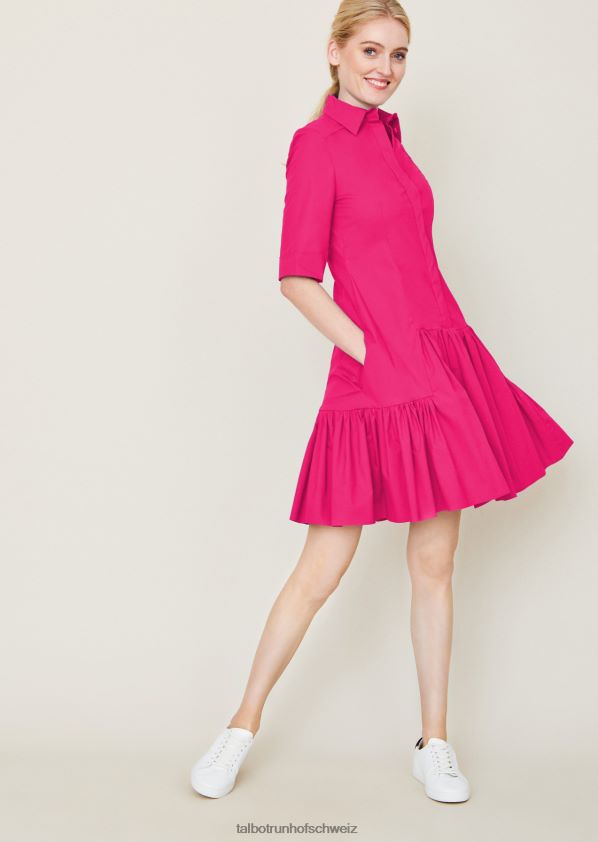 8NNJJV223 Kleidung rosa Beognia Frauen Talbot Runhof Tageskleid dontos1