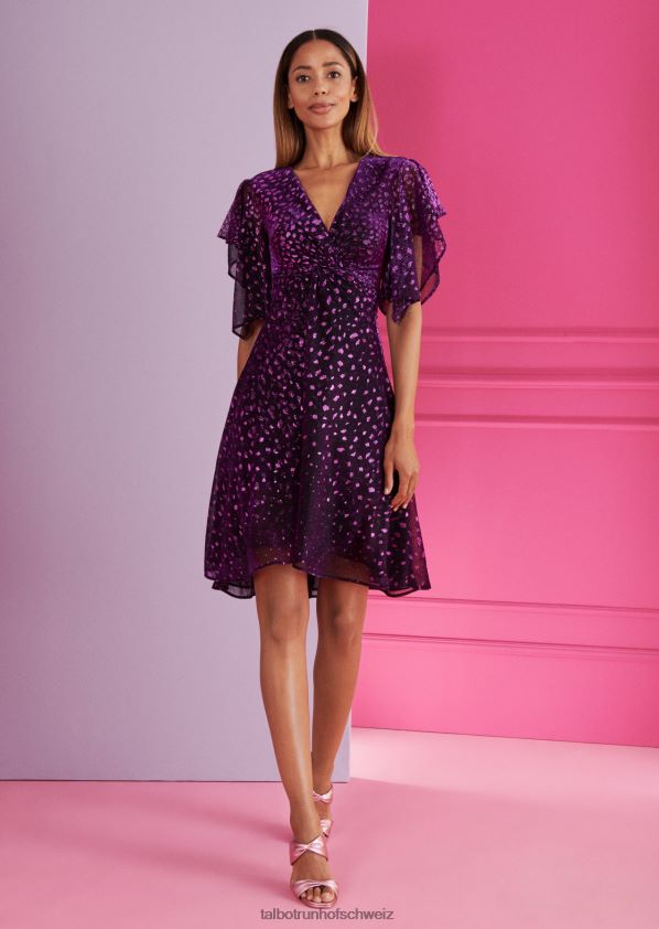 8NNJJV225 Kleidung Maulbeere Frauen Talbot Runhof Cocktailkleid Golambini4