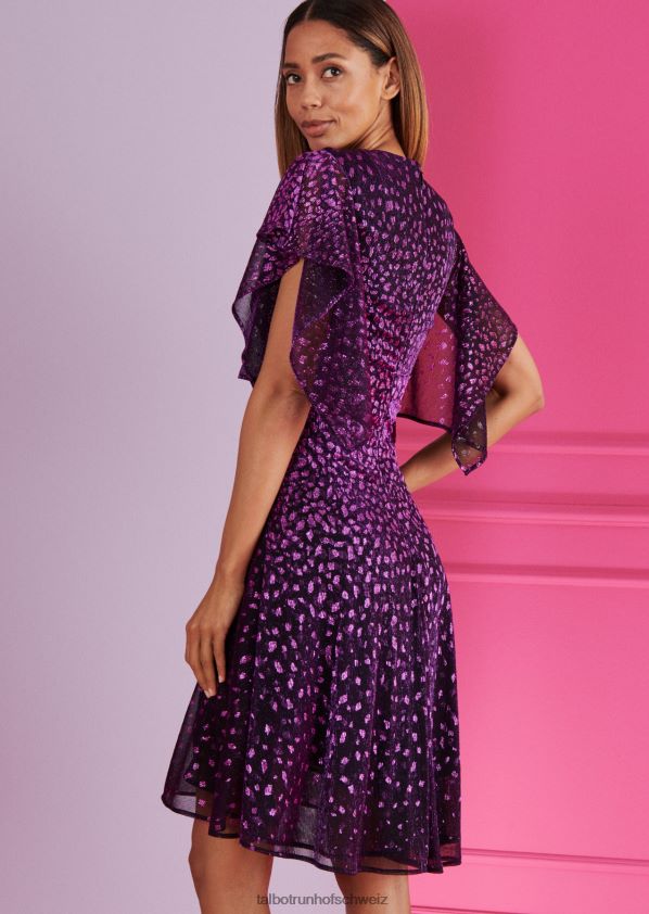 8NNJJV225 Kleidung Maulbeere Frauen Talbot Runhof Cocktailkleid Golambini4