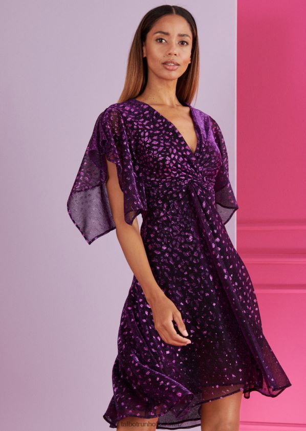 8NNJJV225 Kleidung Maulbeere Frauen Talbot Runhof Cocktailkleid Golambini4