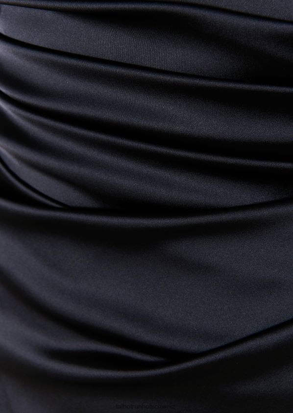 8NNJJV242 Kleidung Schwarz Frauen Talbot Runhof Cocktailkleid Komoe3