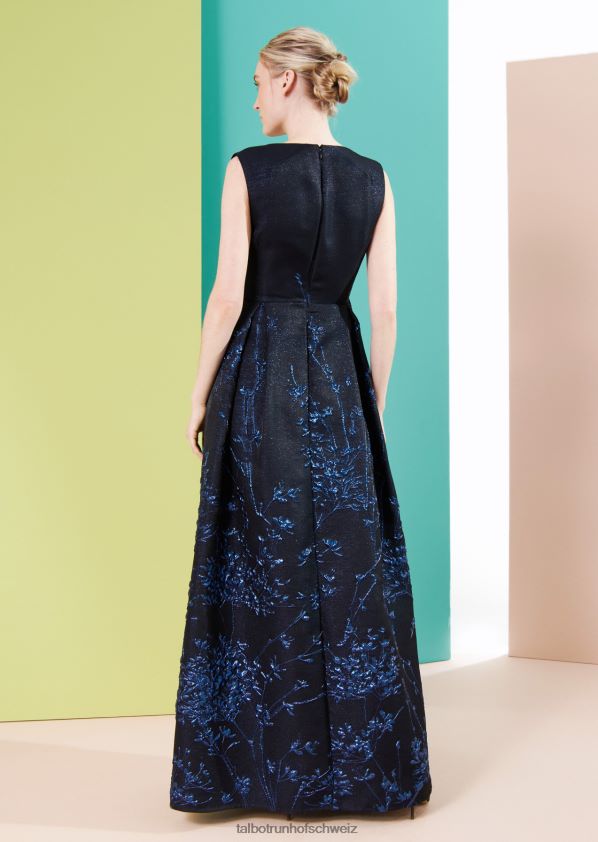 8NNJJV100 Kleidung Enzianblau Frauen Talbot Runhof Ballkleid godleik2