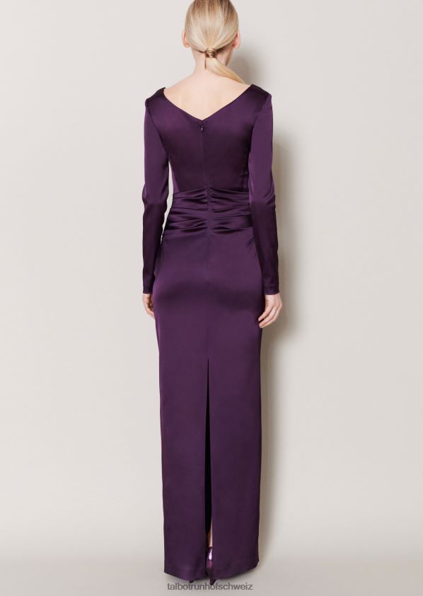 8NNJJV102 Kleidung Weinrot Frauen Talbot Runhof Abendkleid roya7