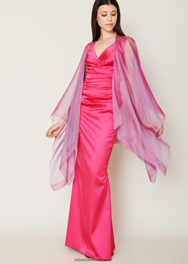 8NNJJV105 Kleidung Begonie rosa Frauen Talbot Runhof Abendkleid vodice22