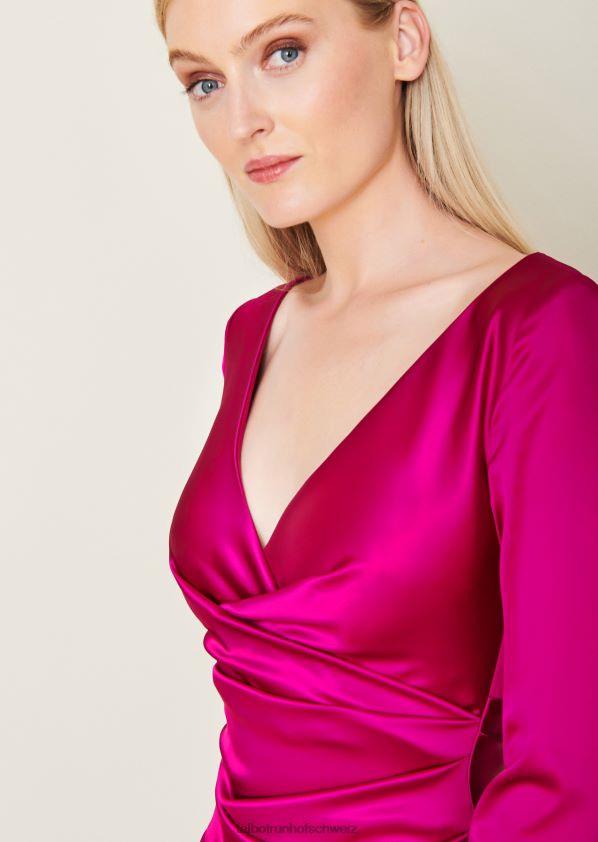 8NNJJV106 Kleidung Razzmatazz rosa Frauen Talbot Runhof Abendkleid vodice23