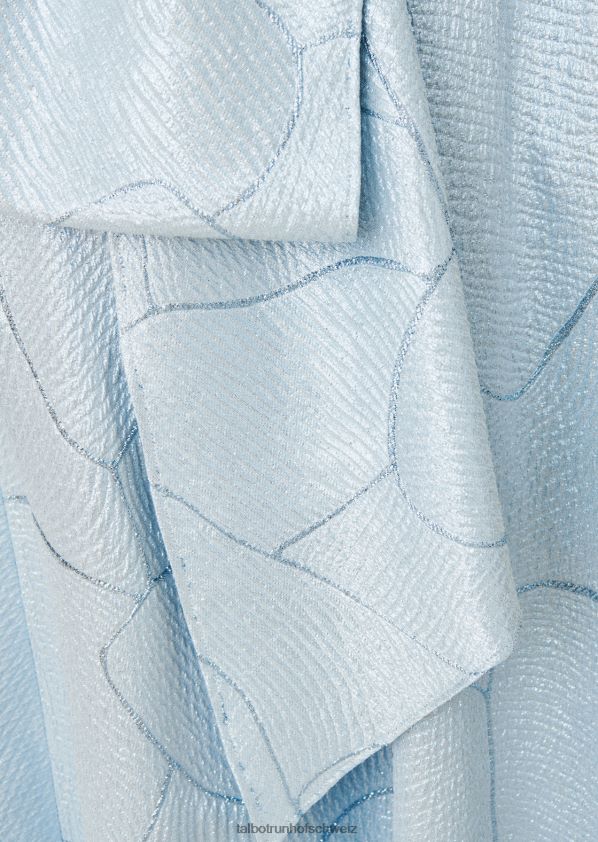 8NNJJV107 Kleidung Azurblau Frauen Talbot Runhof Abendkleid boo6