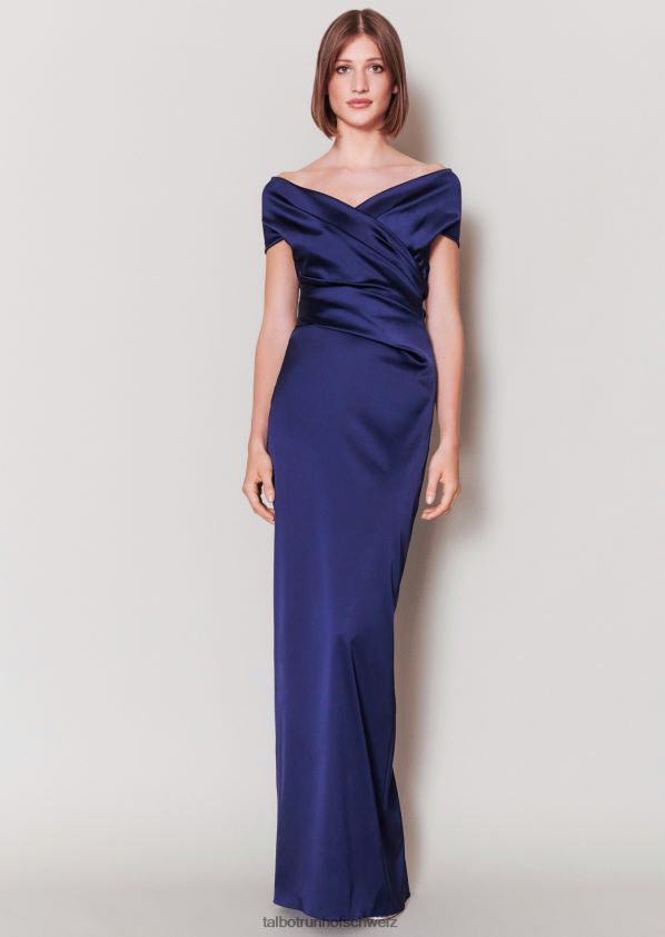 8NNJJV108 Kleidung Dunkelblau Frauen Talbot Runhof Abendkleid tokara4