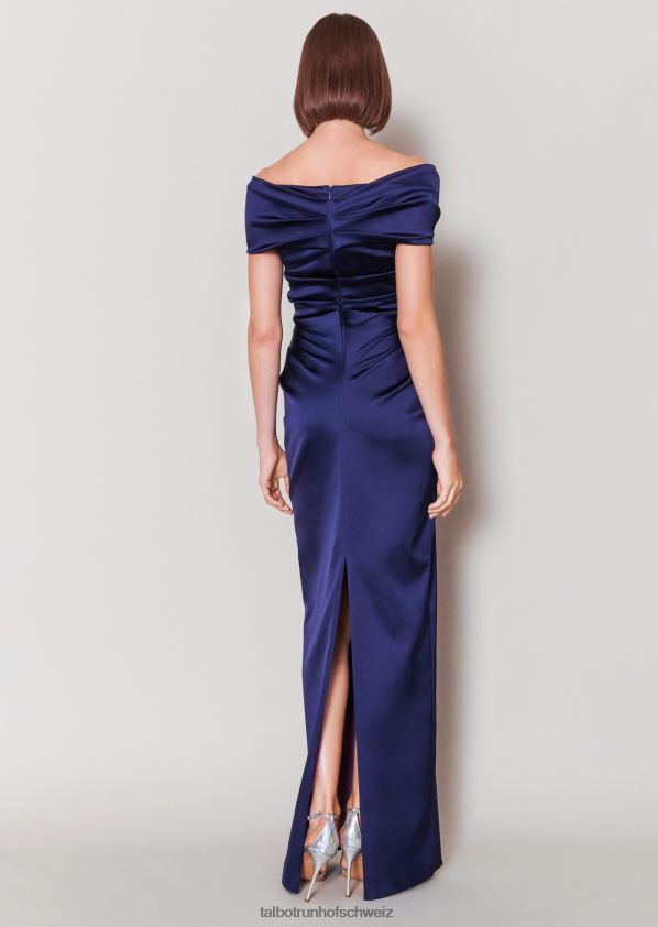 8NNJJV108 Kleidung Dunkelblau Frauen Talbot Runhof Abendkleid tokara4
