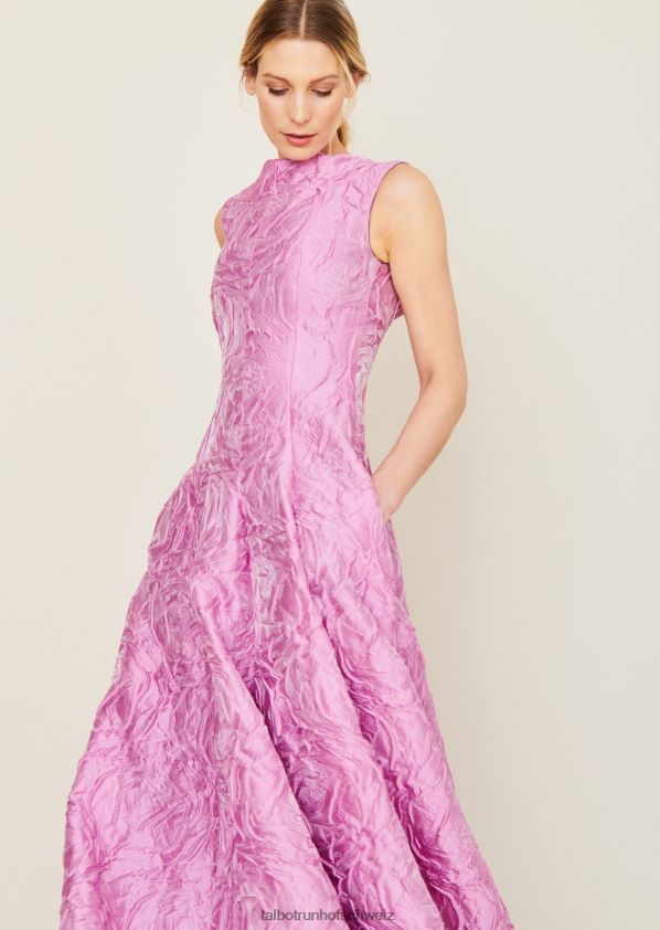 8NNJJV109 Kleidung Lupinenrosa Frauen Talbot Runhof Abendkleid covana2