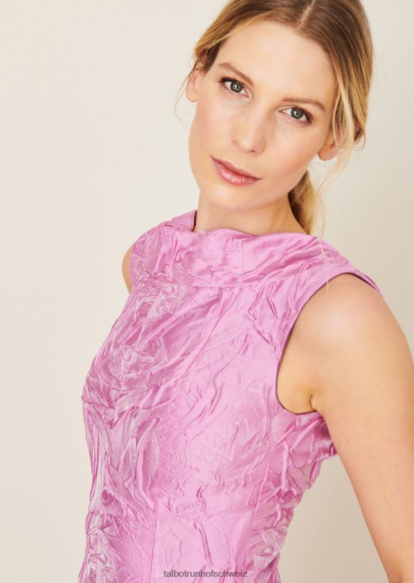 8NNJJV109 Kleidung Lupinenrosa Frauen Talbot Runhof Abendkleid covana2