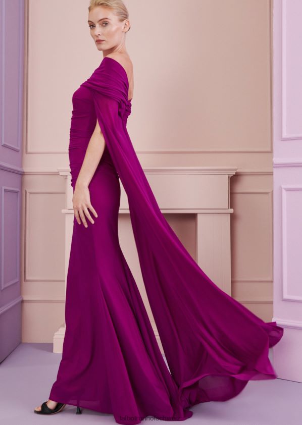 8NNJJV10 Kleidung fuchsiarosa Frauen Talbot Runhof Abendkleid bortolo4